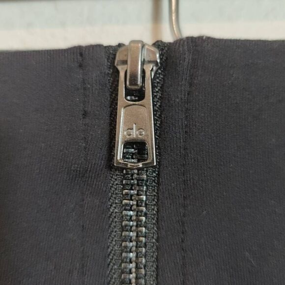 Alo Yoga Airbrush Elite High Waist Leggings- Womens- Size M- Black - Picture 7 of 15